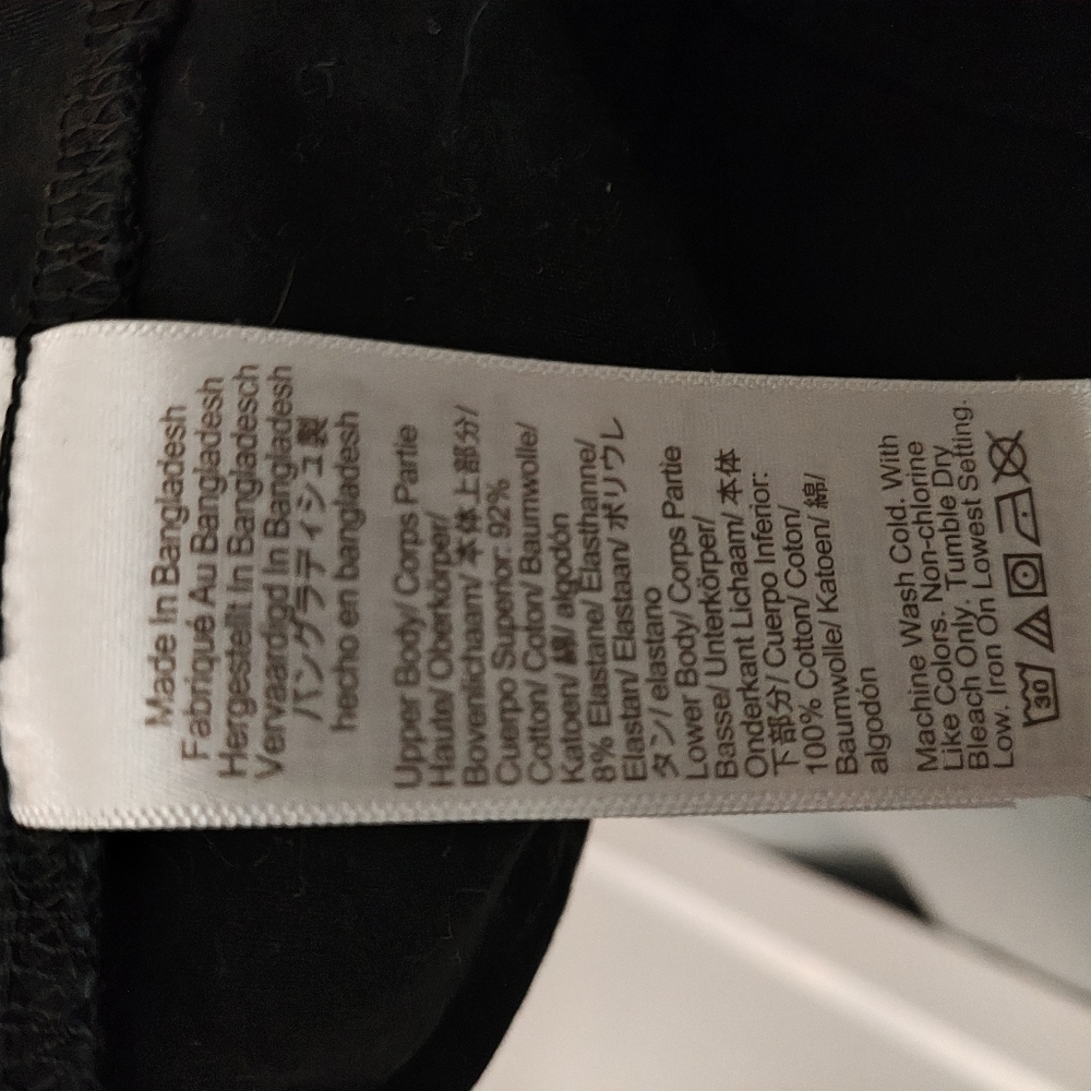J.Crew Classic Black Tee Dress - Picture 4 of 4
